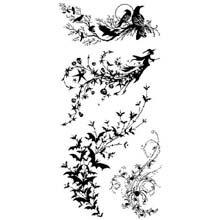 Halloween Trails Clear Stamps By Inkadinkado