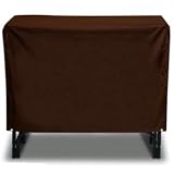 Two Dogs Designs 96 - Inch Log Rack Cover, Chocolate Brown - B0015DB2NU