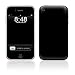 Apple iPhone 3G und 3Gs Geh�use Skin Design Schutzfolie + Wallpaper - Solid State Black