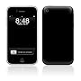 Apple iPhone 3G und 3Gs Geh�use Skin Design Schutzfolie + Wallpaper - Solid State Black