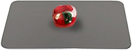 Toaster Tops A3005-4S2 Red Apple Toaster Top, Silver/Red