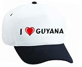 I Love Guyana White Cap