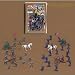 50 Piece CIVIL WAR Army Men 1/35th Figures Toy Soldiers Playset_s-1