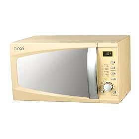 Hinari HMW026 17L, 700W Easitronic Microwave - Cream