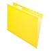 Pendaflex  Hanging Folder, Yellow, 1/5 Tab, Letter, 25 Box, 4152 1/5 YEL