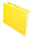 Pendaflex  Hanging Folder, Yellow, 1/5 Tab, Letter, 25 Box, 4152 1/5 YEL