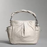 Coach Leather Parker Hobo Shoulder Bag Purse 13412 White