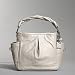 Coach Leather Parker Hobo Shoulder Bag Purse 13412 White