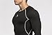 Men's Compression Tight Shirt Base layer Running Shirt Black/Blue