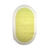 Braided Chenille Rug - Yellow/ Ivory (36x60)