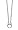 Pilgrim Damen-Charmkette  Messing versilbert  70-7cm 444-961