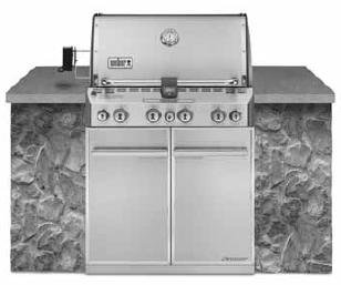WEBER Summit S-460 Built-In Steel Grill