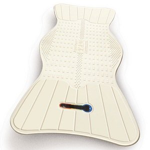 AquaSense Non-Slip Bathtub Mat with Built-In Temperature Indicator, 1 ea