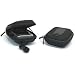 Black Hard Carry Case for Compact Digital Cameras within 105x70x40mm: Canon IXUS 115 130 210 220 310 HS / A3200 A3100, Fujifilm L55 T200 T350 AV250 AV200 AX350 JX200,JX370 JX400 JX530, Sony W320 W350 W380 W520 W570, Nikon S3100 S3200 L25 L24 L23, Samsung PL120 ES55 ES65 ES15 ES17 ES71