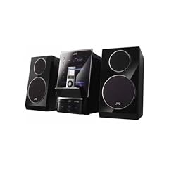 JVC UX-LP 5 Kompaktanlage (CD/MP3/WMA-Player, UKW-Tuner, 2-Wege Lautsprecher, iPod-Dock) schwarz