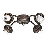 Corsican Gold - 4 Light Kit Straight Arm 2444-088 - Light Fitters for Ceiling Fans by Quorum