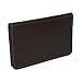 CTM® Unisex Leather Top Stub Checkbook Cover