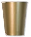 Pappbecher 250 cl, gold, 60 St&uuml;ck