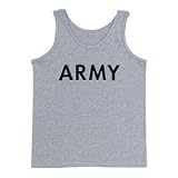 Tank Top-P/T Grey Army