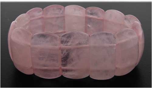 Click here to buy Medium Cushion Style Bracelet - Rose Quartz.