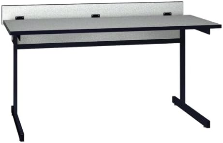 Pedestal Base Computer Table (30" W x 60" L)