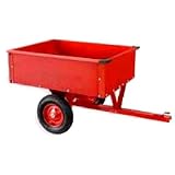 ATV - Garden Tractor Utility Dump Cart - 500 LB - 10 Cu Ft Capacity - Ships UPS! by BR Tools