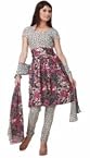 Women'S Printed Suits Kps-395D