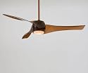 Minka-Aire Fans F803-CPBR 58" Artemis Modern Indoor Ceiling Fan w/ Light - Copper Bronze