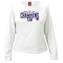New York Giants Ladies White Super Bowl XLII Champions Locker Room Long Sleeve T-shirt
