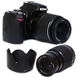 Nikon D40 D-SLR with 18-55mm & 55-200mm Lenses