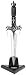 Trelek Dagger with Display Stand - From the Steel Apocalypse Series by United Cutlery...