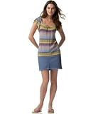 DKNY - DKNY Jeans Striped Flutter-Sleeve Sweater & Frayed Denim Skirt