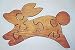 Wooden Educational Jig-Saw Puzzle - Jack Rabbit