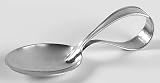 Gorham Fairfax (Sterling,1910,No Monograms) Baby Spoon with Curved Handle HC, Sterling Silver