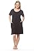 Alki'i Missy Women's Loose fit Cotton Dress with Pockets