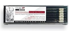 Tombow MONO Professional Drawing Pencil, Assorted Degrees of Hardness, 12 Piece Set (51523)