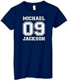 MICHAEL JACKSON 09 on Women's Cotton T-Shirt (in 22 colors)