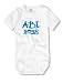 Baby : Sanetta Body 1/2 Arm m.Motiv FR 321004 Baby - Mädchen Babybekleidung/ Unterwäsche/ Bodys, Gr. 98, Blau (5749 )