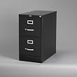 Letter Size 26.5" 2 Drawer File Cabinet By Hirsh Industries