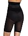 Maidenform Flexees Women's Shapewear Hi-Waist Thigh Slimmer, Black, Medium