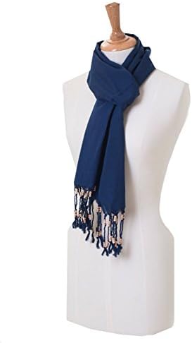 Khaadi Light Weight Plain Stoles (Scarf) with Tassels