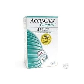 Accu-Chek Compact Test Strips - Box of 51