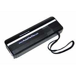 Pocket Purifier, Handheld UV Ultraviolet Germ-Eliminating Light, Black