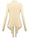 Thanth Womens Comfy Rayon Drape Collar Long Sleeve Cardigan