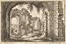 2.75 inch x 2 inch (7.5 x 5cm) Acrylic Fridge Magnet Wenceslaus Hollar - Roman ruins (State 1)