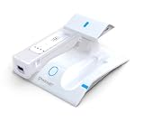 KONNET PowerV Duo Wii Wireless Induction Charger, Charging and Storage Dock / Kit / Station / Stand with Two Rechargeable Batteries for Two Remote Controllers / Consoles - White