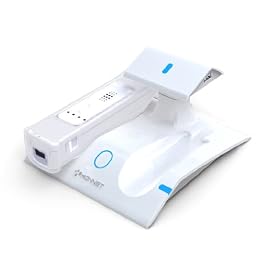 KONNET PowerV Duo Wii Chargeur � induction sans fil, recharge et de rangement Dock / kit / Gare / Stand avec deux batteries rechargeables pour les deux contr�leurs � distance / consoles - Blanc