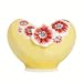 Franz Carnation Flower Hand Painted Small Vase