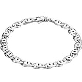 Elegant and Stylish 07.00 MM Men's Bracelet in Platinum , 100% Satisfaction Guaranteed.