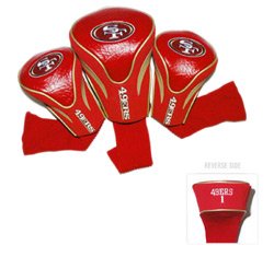 Team Golf NFL San Francisco 49ers - 3 Pack Contour Sock Headcovers